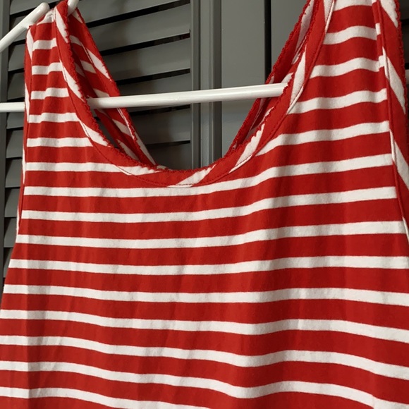 Copper Key : Orange Striped Romper - XL - Picture 2 of 10